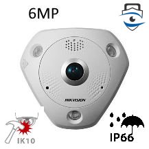 Camera IP Mắt Cá 360 HIKVISION DS-2CD6362F-ISV 6MPx