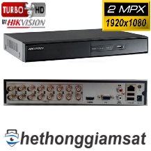 Đầu Ghi Hình 16 Kênh HIKVISION DS-7216HGHI-F1/N TURBO 3 HD DVR 2MP LITE
